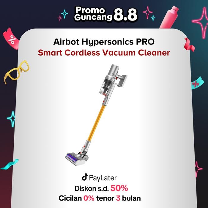 Airbot Hypersonics Pro Cordless Vacuum Cleaner Penyedot Debu Cerdas Vacum Cleaner