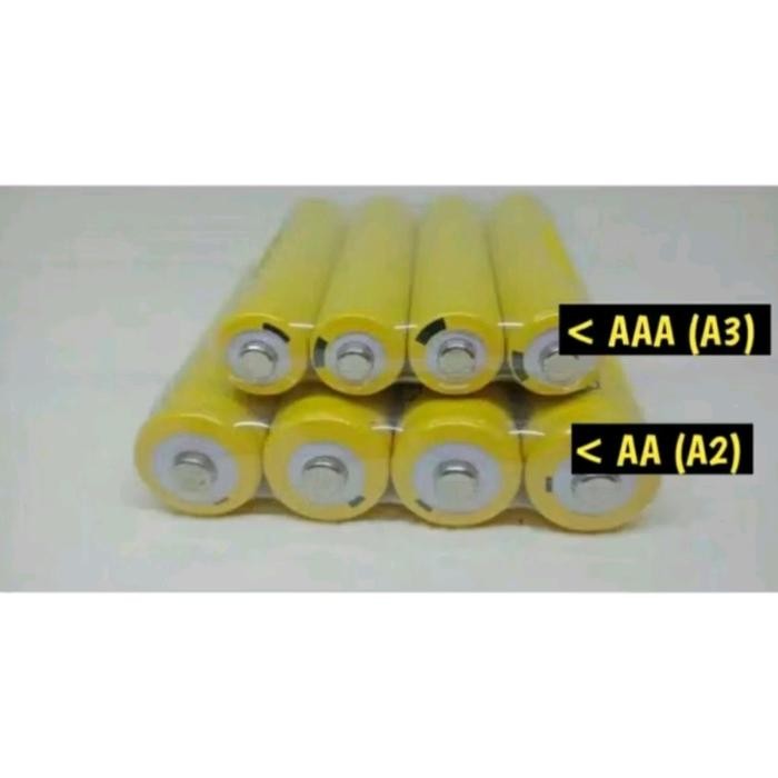 Batrei Baterai Cas AA A2/ AAA A3 700mAh 1.2volt Batrai - Orinal