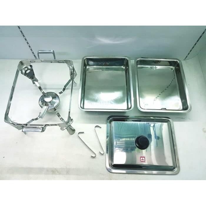 Maspion Pan With Stove - Wadah Prasmanan / Alat Saji