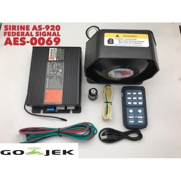 Sirine Polisi Federal Signal 920 200 W I Sirine Patwal Polisi Ambula