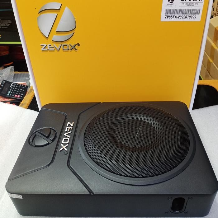 Terbaik Subwoofer Aktif Slim Vox Research Vr 8 Asp ( Subwoofer Kolong Jok) Ori