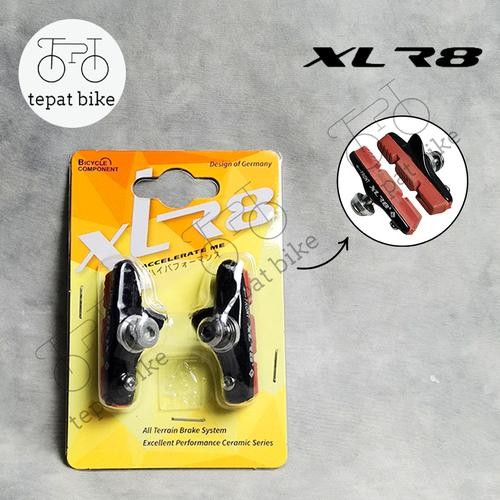 Brake Shoe Kampas Rem U Brake Road Bike XLR8 411AB Taiwan