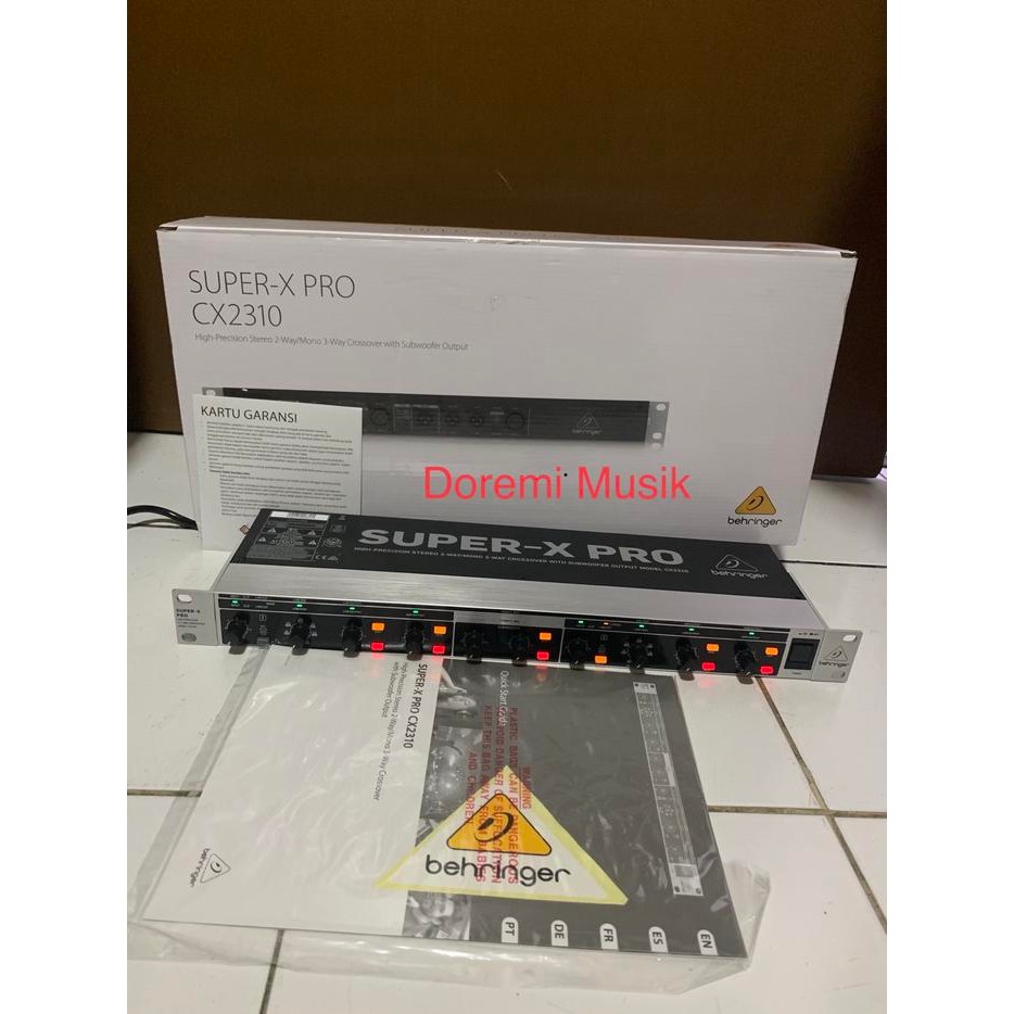 Promo Crossover Aktif 2Way / Mono / 3Way + Subwoofer Behringer Cx 2310 Origi