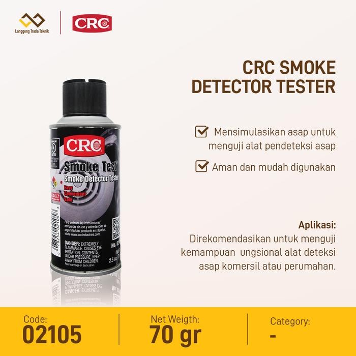 CRC SMOKE TEST DETECTOR - 02105