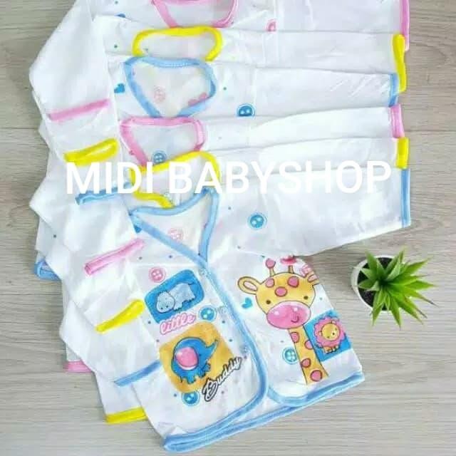 1 Lusin Baju Bayi Lengan Panjang Perempuan Laki-Laki