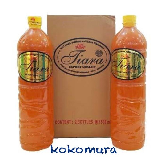 

SIRUP MARKISA TIARA 1500 ml - Minuman Sari Buah Markisa Asli Makassar