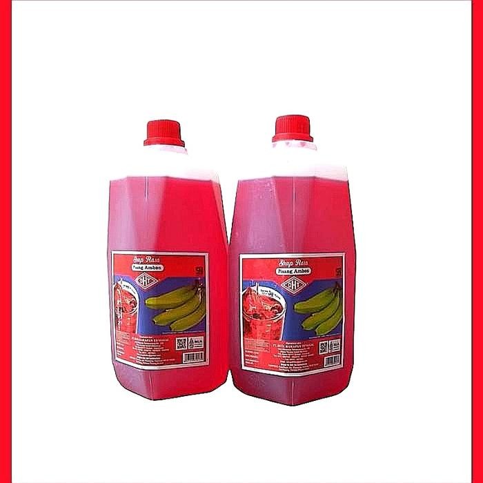

sirup pisang Ambon dht 2 liter