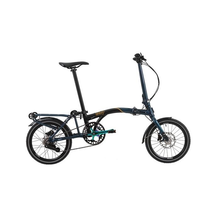 United Bike Sepeda Lipat Folding Al 16-05 Trifold16 5D (20) Ol-Bk