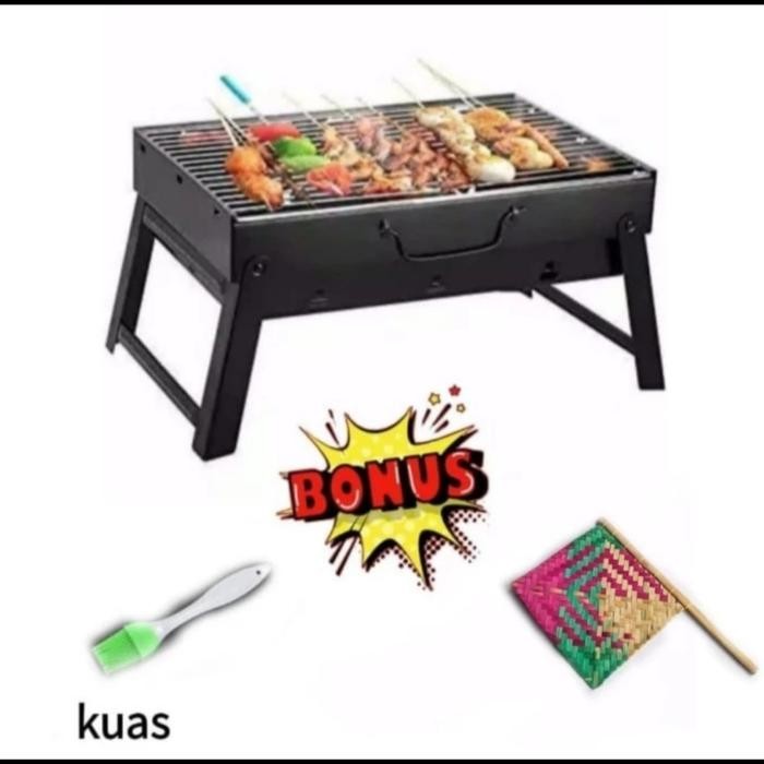 ID' ALAT PANGGANGAN PORTABLE /PANGGANGAN BBQ /PEMBAKARAN SATE DAGING IKAN