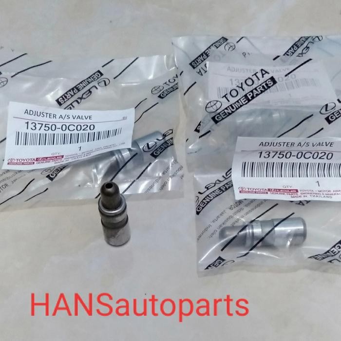 Hla Ajuster Adjuster Valve Klep Innova Fortuner Hilux Bensin Original