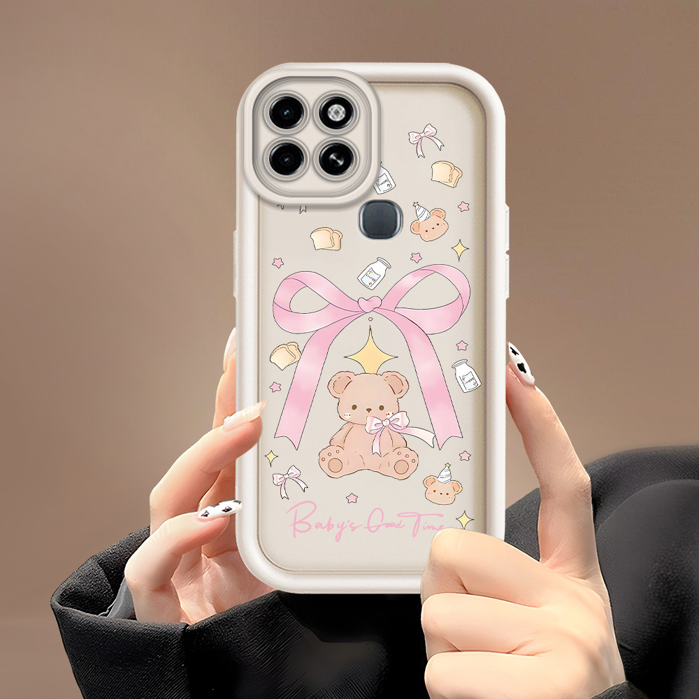 Casing Hp Untuk Infinix Smart 6 2021 X6511B Kualitas tinggi Kesing Casing Case Softcase Hp D08 S2-09