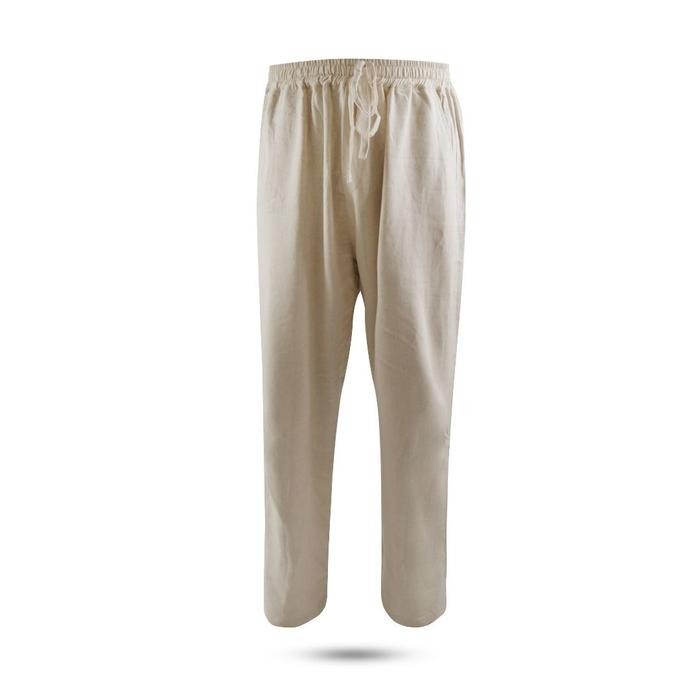 ASLI NEU MEN Pants Pria Linen Pants Celana Pria Bahan Linen READY STOCK