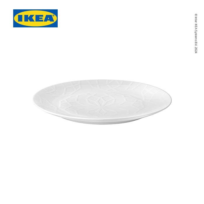 NEW IKEA GOKVLL Piring Makan Putih 26cm