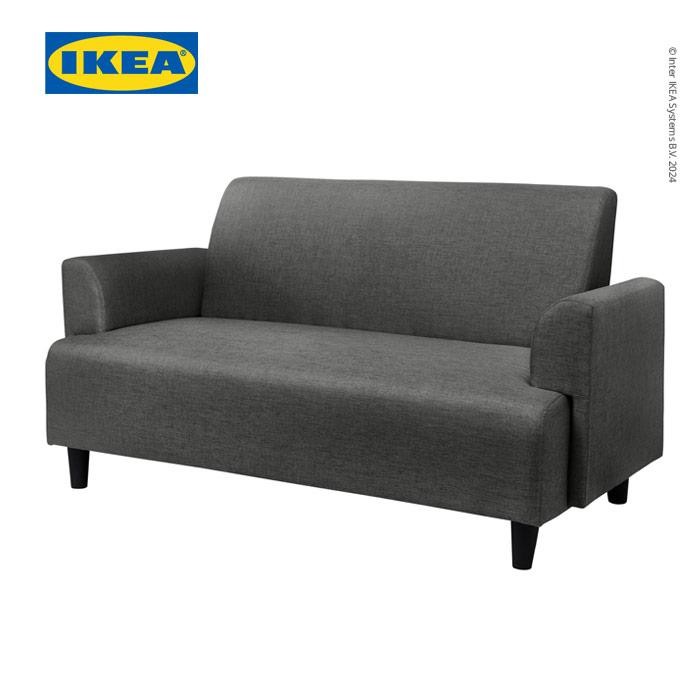 NEW IKEA BILLESHOLM Sofa 2 Dudukan Minimalis Abu-Abu