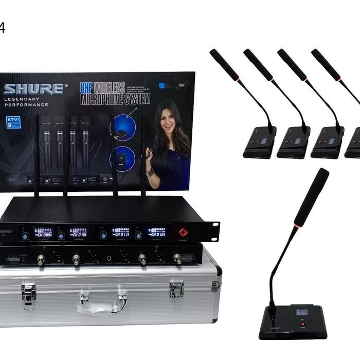 MURAH MIC WIRELES CONFERENCE SHURE M4