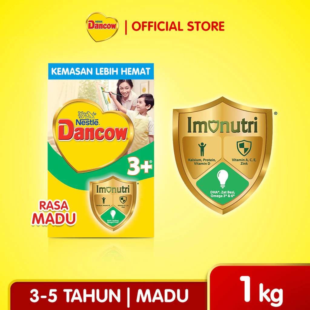 DANCOW 3+ MADU 1 KG - RAJA SUSU