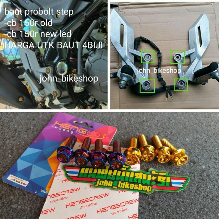 Baut Variasi Probolt Set Step Cb150R Old New Cb150R Cbr150R Facelift