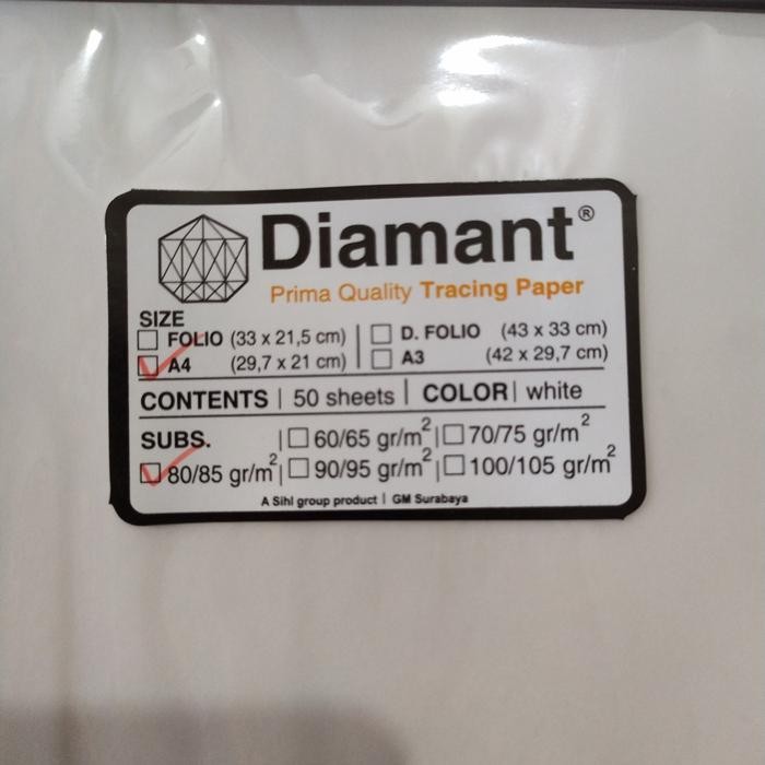 

Khusus Grab! Kalkir A4 Diamant