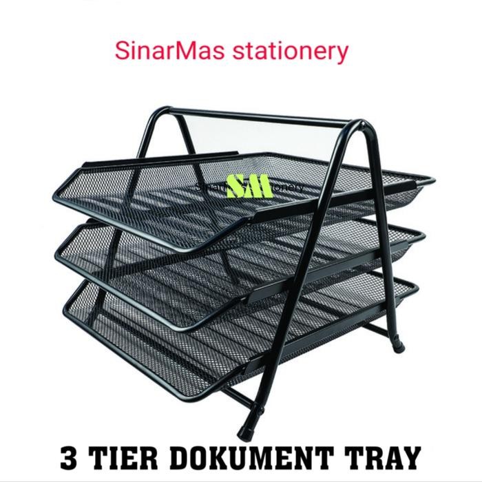 

Dokumen Tray Rak Wadah Dokumen Hf 2003 3 Tier Tingkat