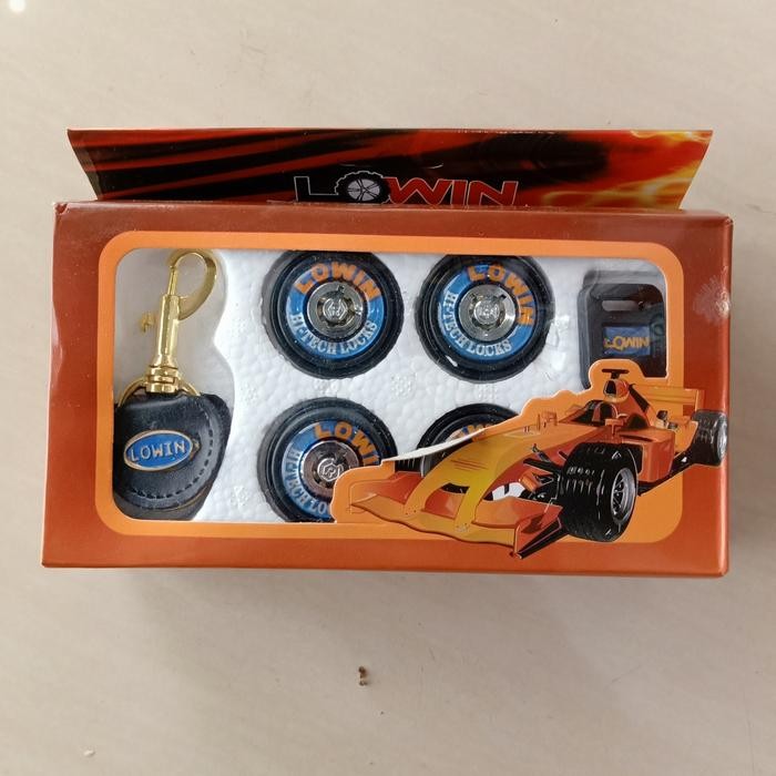 kunci pintu mobil universal 4 pintu