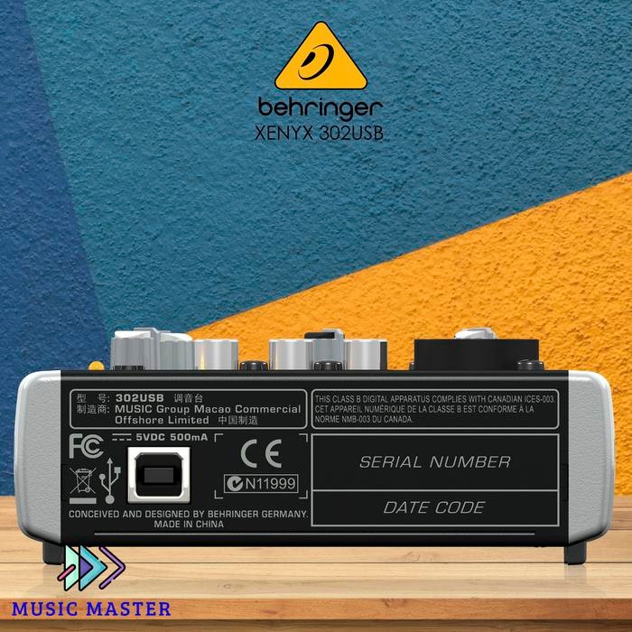 Behringer Xenyx 302Usb / Xenyx 302Usb Audio Interface