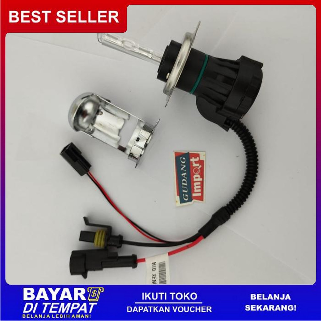 FREE ONGKIR BOHLAM LAMPU HID MOBIL H4 H1 H11 H7 H16 HB3 HB4 35 WATT 55 WATT 6000K PUTIH 35W 55W BISA