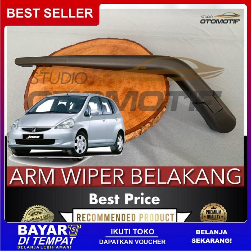 FREE ONGKIR WIPER ARM BELAKANG JAZZ GD3 OLD / GAGANG WIPER BELAKANG JAZZ LAMA BISA COD