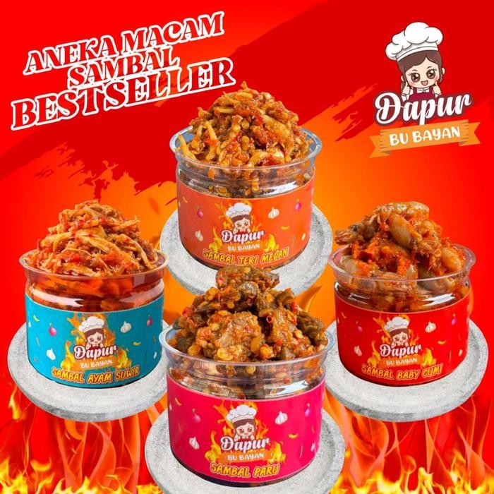 

Dapur Bu Bayan - Varian Sambal Pedas Nampol Bu Bayan