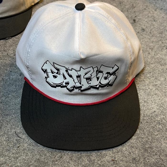 Topi SnapBack Ropehat twill 24s warna hitam putih topi snapback topi skena topi skena *