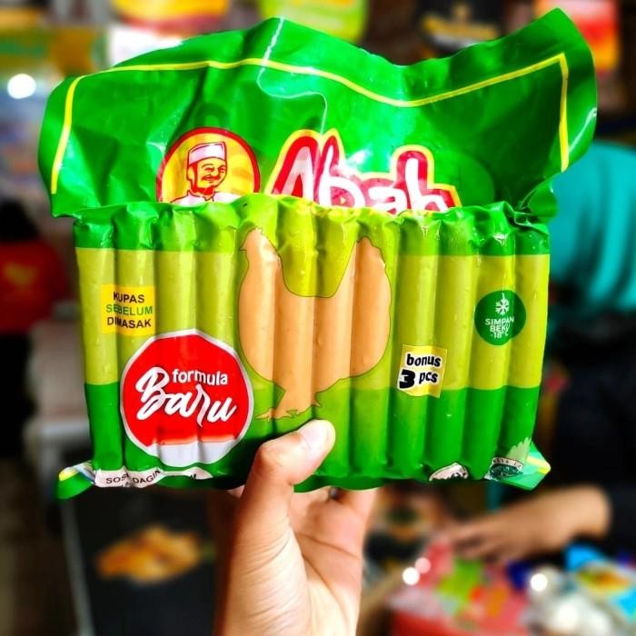 

(Allthebest) Abah Sosis Ayam Coklat 750gr isi 33pcs Merakyat