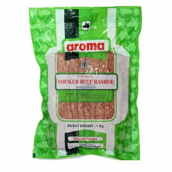 

(Allthebest) beef rasher soejasch / beef rasher aroma / smoked meat sliced - 110 gr