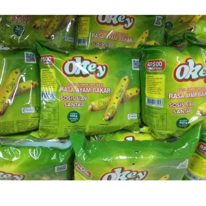 

(Allthebest) Okey Sosis Ayam Bakar Siap Santap isi 30 pcs