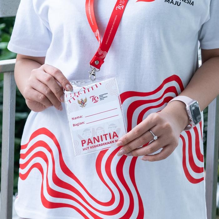 

(Allthebest) Name Tag Panitia 17 Agustus Kalung Lanyard Lomba Kemerdekaan HUT RI