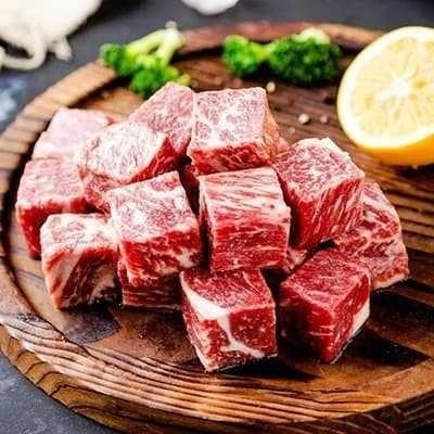 

(Allthebest) Saikoro Beef Steak Wagyu Cube - 250gr