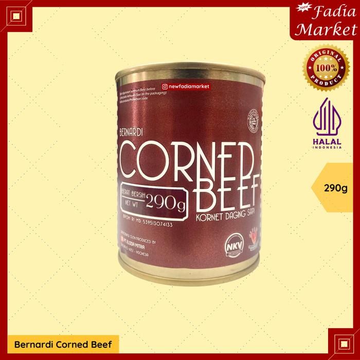 

(Allthebest) Bernardi Corned Beef Daging Kornet Sapi 290g