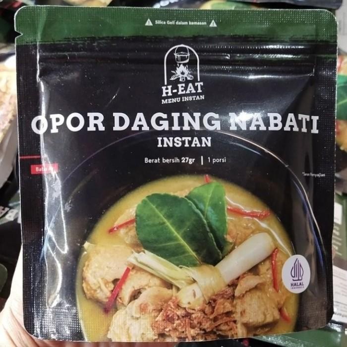 

(Allthebest) H-EAT DAGING OPOR NABATI MAKANAN INSTAN SIAP SAJI PENDAKI GUNUNG