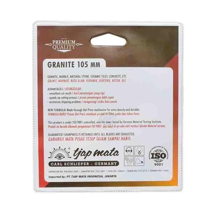 TJAP MATA / CAP MATA Mata Potong Granit / Keramik 105 MM (Granite)