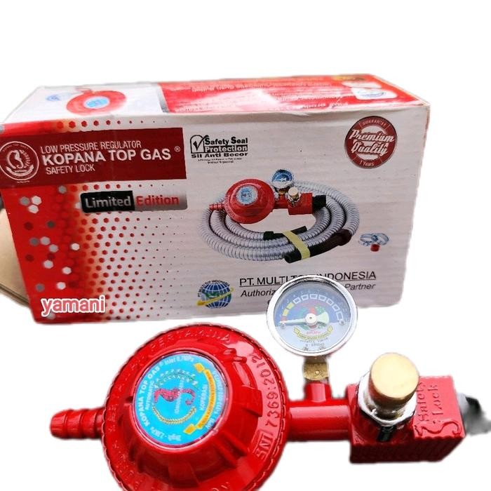 TERLARIS REGULATOR GAS LPG MERK KOPANA ORIGINAL KUALITAS NO 1 DI INDONESIA
