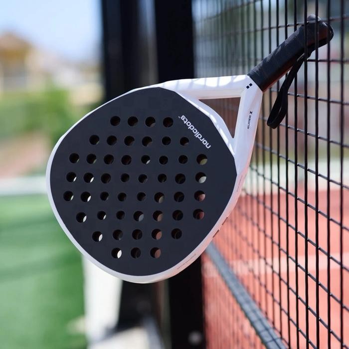 Racket Padel Nordicdots Glider X - Pearl White