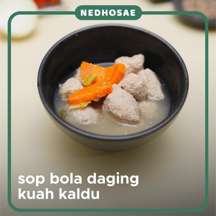

Sop Bola Daging Kuah Kaldu by Kedai MPASI