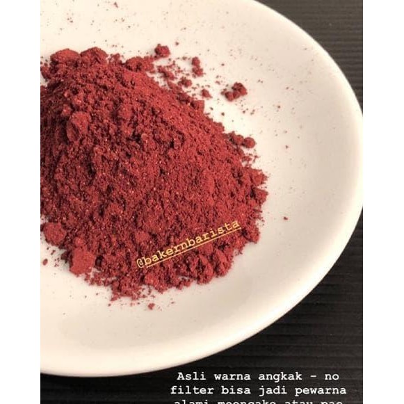 

Angkak Powder 100gr / Pewarna Merah Alami 100gr