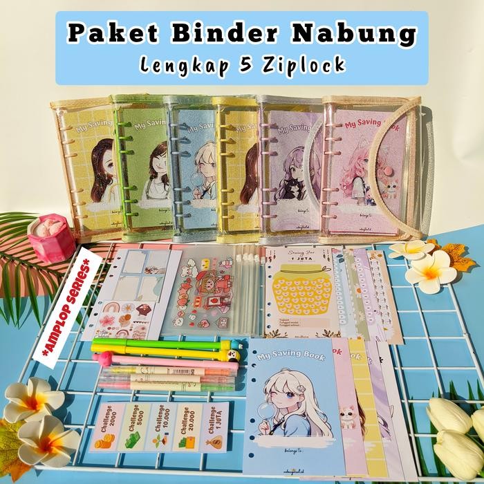 

PAKET BINDER NABUNG A6 BINDER KEUANGAN / MOTIF AMPLOP KODE 708