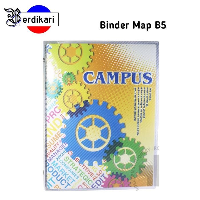 

BUKU BINDER MAP B5 CAMPUS KODE 1299