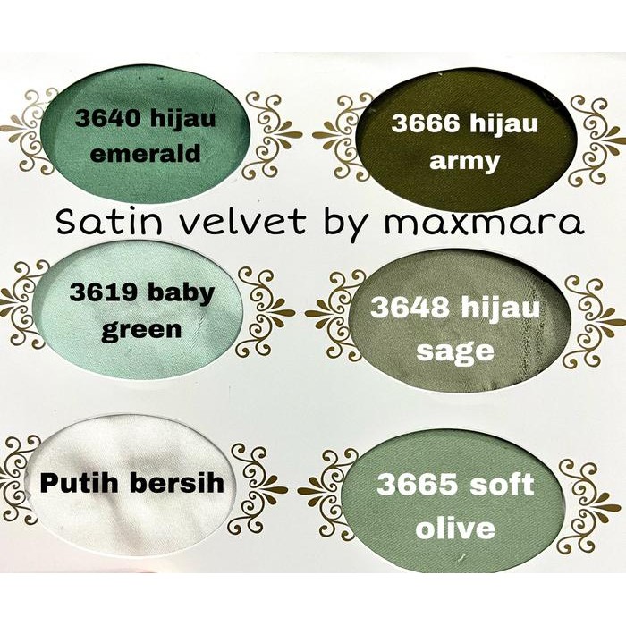 

MULTI KAIN SATIN SATEN SATEEN VELVET LUX SOFT LEMBUT ROL PER 50 YARD KODE 641