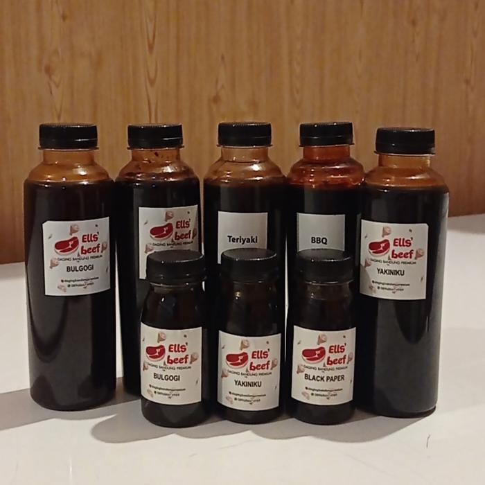 

Marinasi Bulgogi , Blackpepper , Yakiniku Sauce