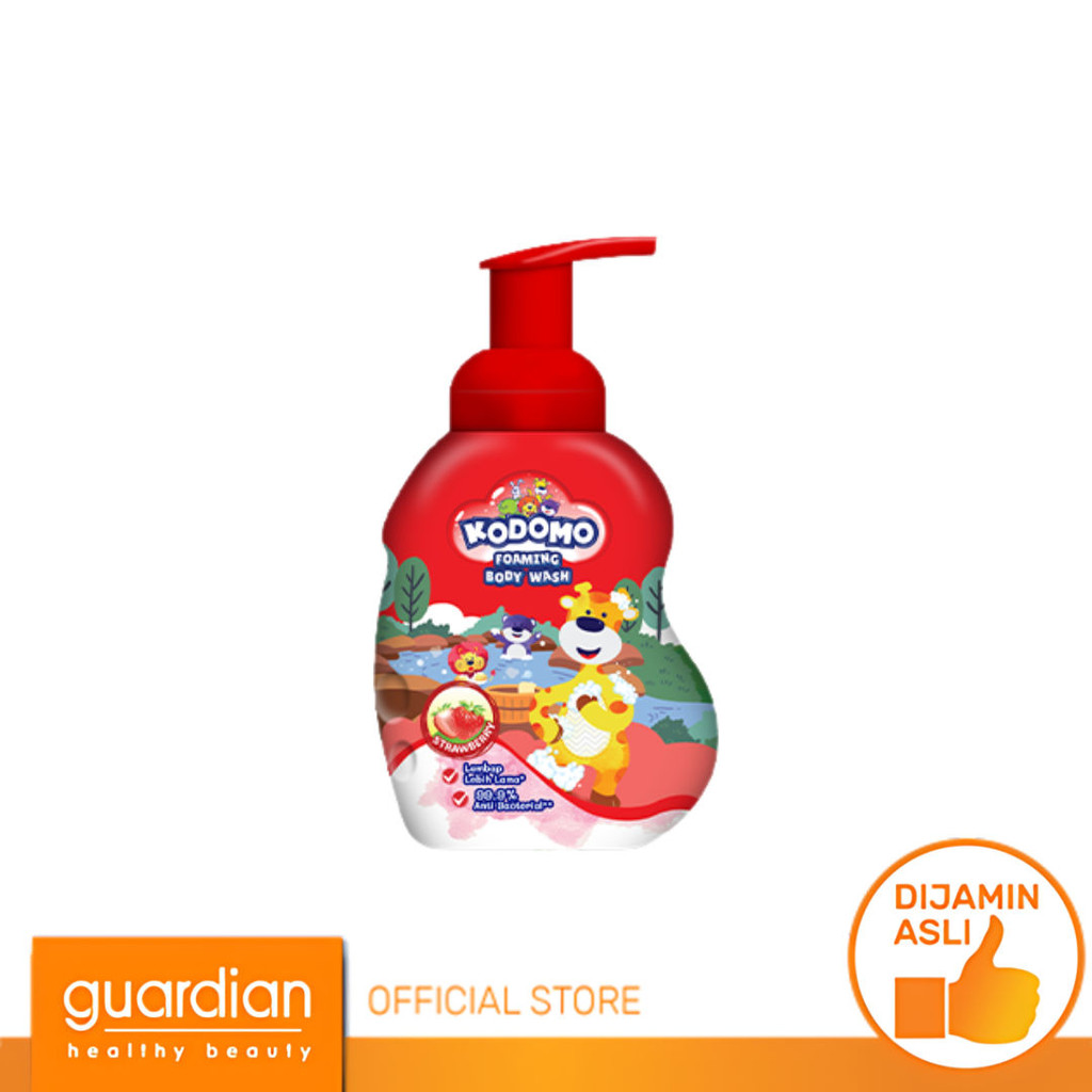 Kodomo Bodywash Strawberry - Sabun Mandi Anti Bakteri 250Ml