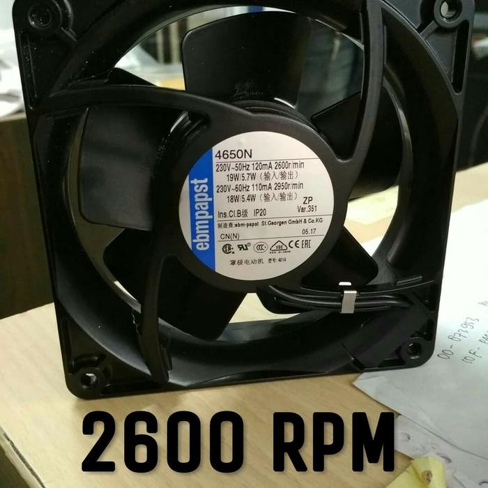 Fan Axial Refrigeration / Refrigerator 12 X 12 Cm Ebm