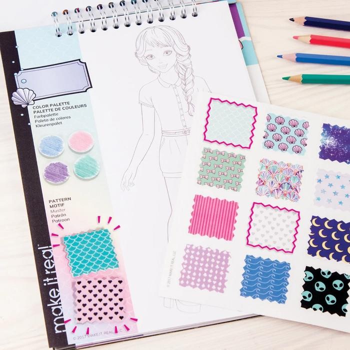 (Allthebest) MAKE IT REAL SET SKETCHBOOK PASTEL POP