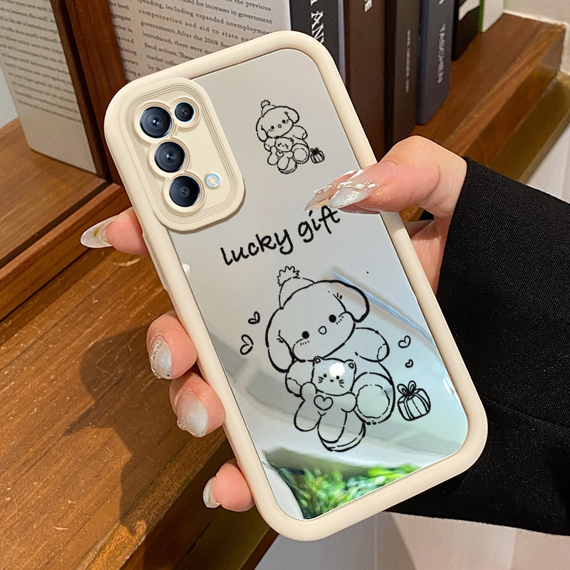 Casing Hp Untuk OPPO Reno 5 4G Reno 5 5G Reno5 Reno 5K 5G Reno5 K Find X3 Lite Case lucky gift Kasin