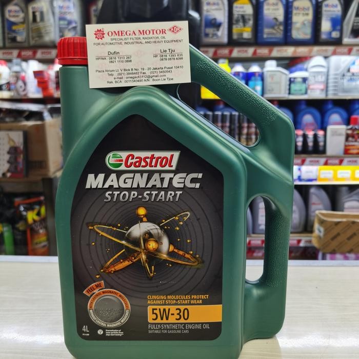 Castrol Magnatec stop start 5w30 4liter original asli 100%